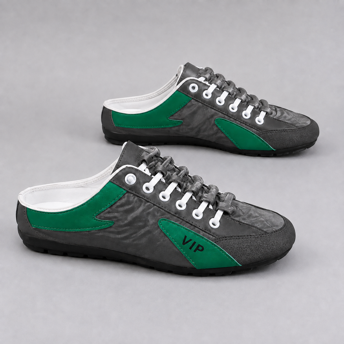 Zapatilla Mule de Hombre — Sin Cordones · Ligera y Transpirable
