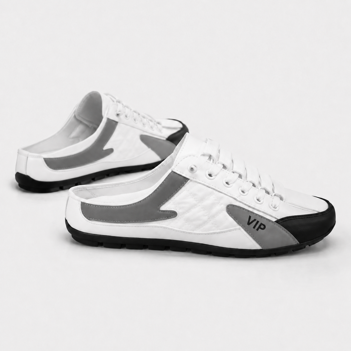 Zapatilla Mule de Hombre — Sin Cordones · Ligera y Transpirable